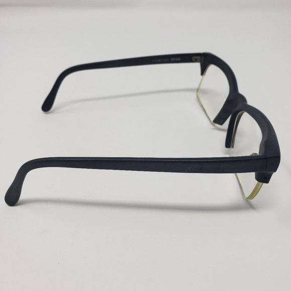 IDC Linettes 802 Black Half Rim Eyeglass Frames - Picture 4 of 10